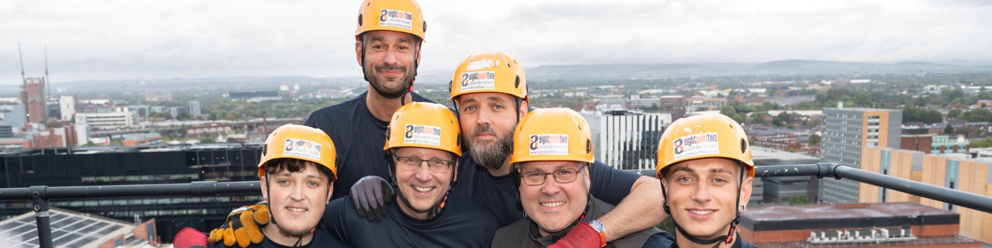 HSQ Recruitment Team Successfully Abseils 170ft for Royal Manchester Children's Hospital