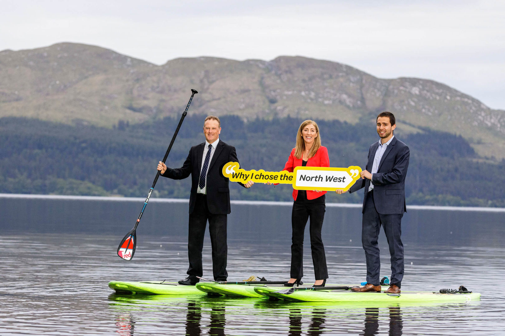 A Board Meeting North West Style - John Nugent - IDA Ireland, Antoinette O Flaherty - Collins McNicholas Director, Alex Lustig - LiveTiles