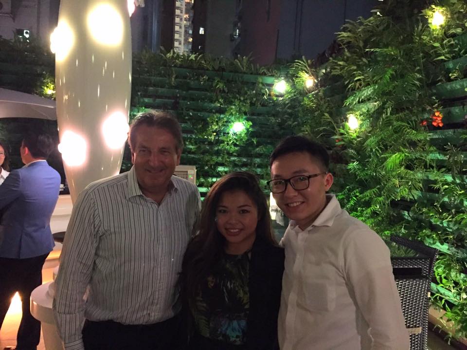 Networking photo of two men and lady