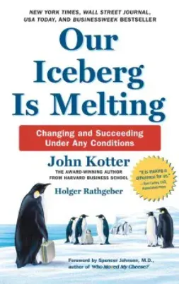 Our Iceberg Is Melting Book Cover with pensguins