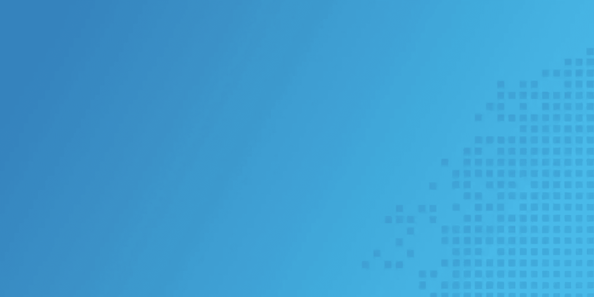 Blue background image with scattered squares