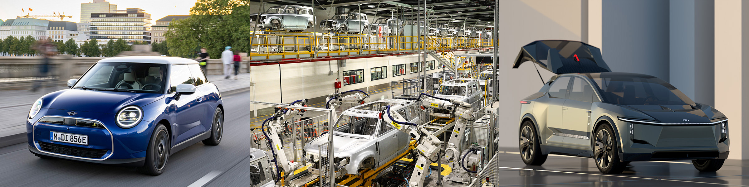MINI Cooper 3-door, JLR manufacturing and new Toyota concept car