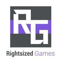 Rightsized Games logo