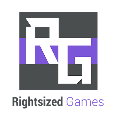 Rightsized Games logo