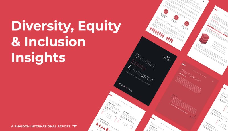 Diversity, Equity & Inclusion Insights from Phaidon International