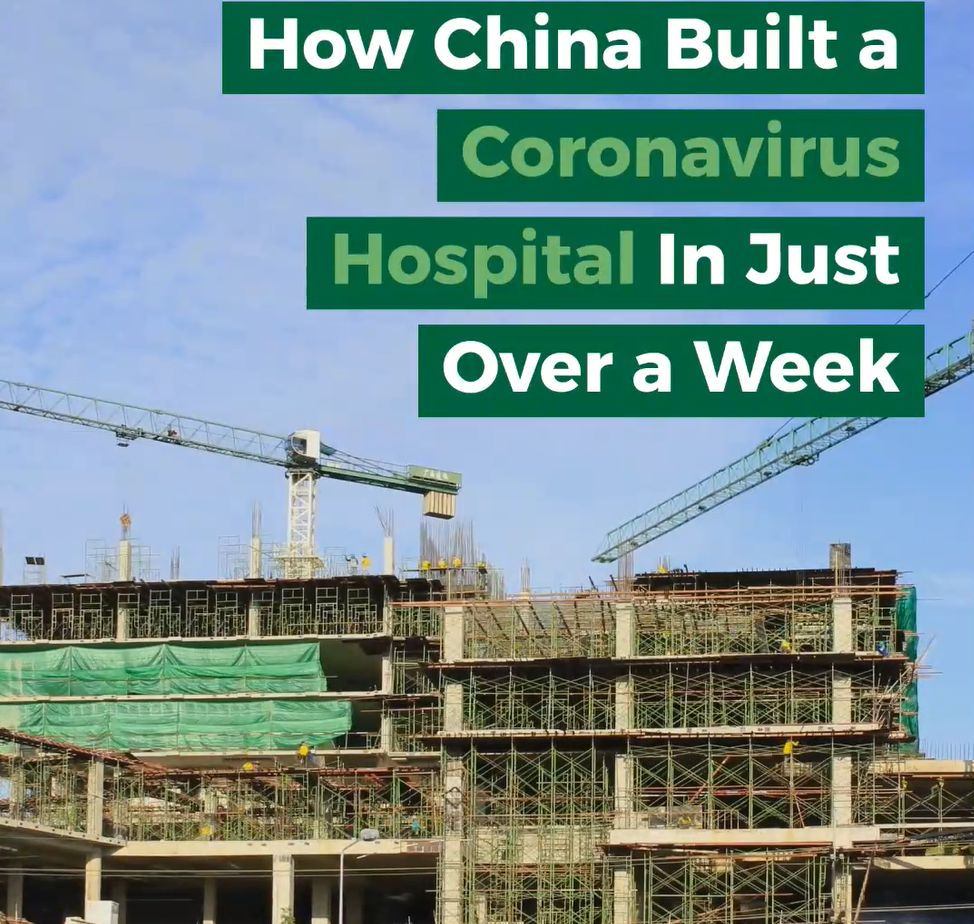 China built a hospital in 10 days