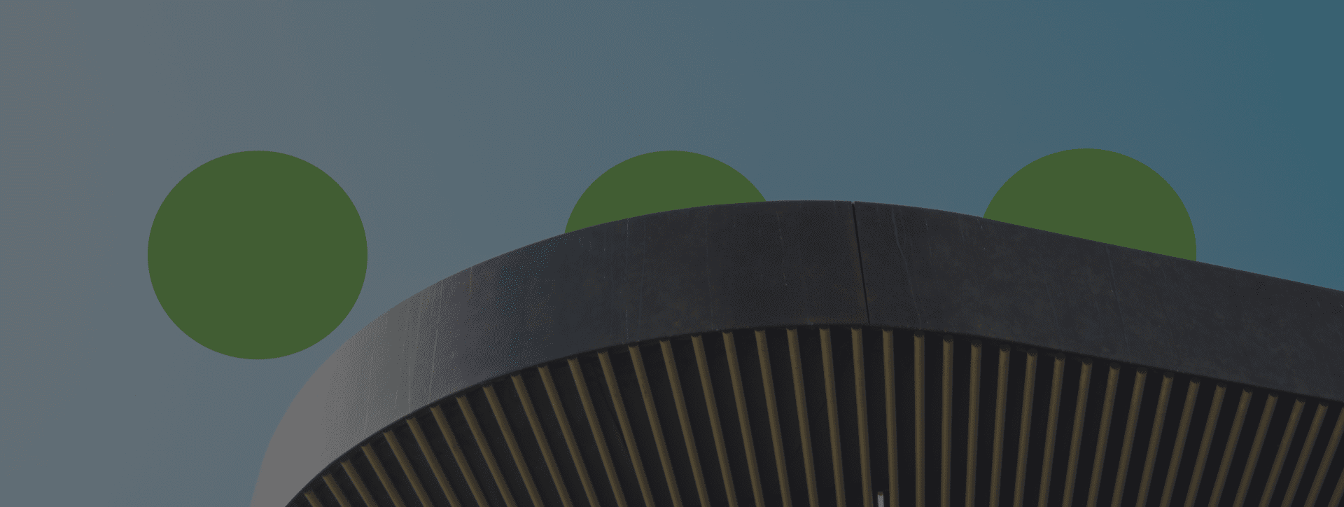 Building roof and deverellsmith's green dot branding