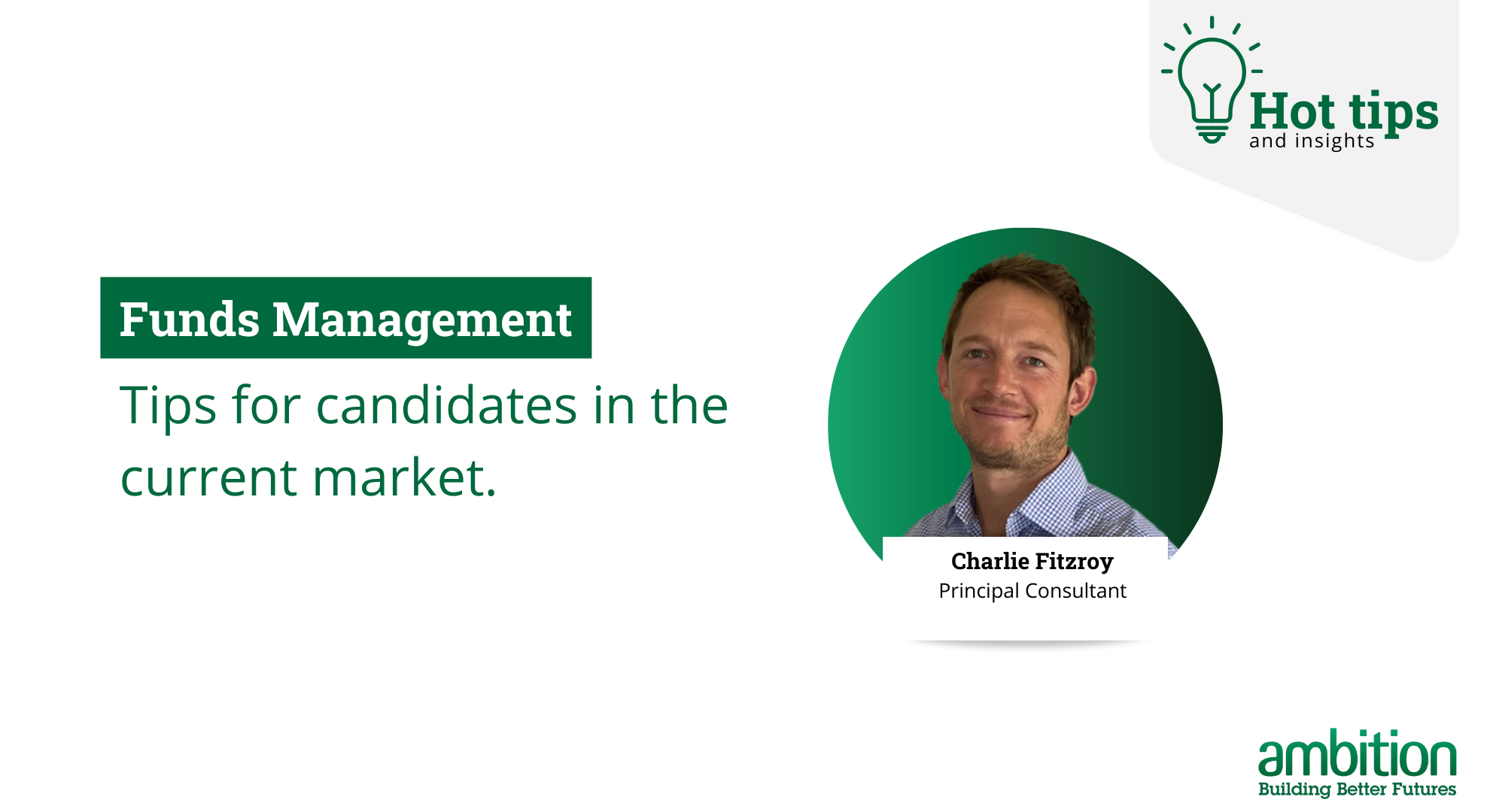 Tips for candidates in the current market