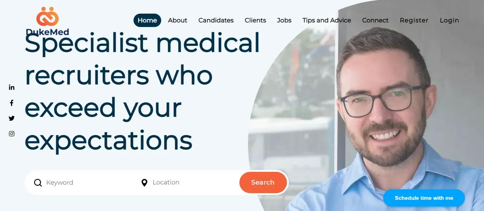 DukeMed.com.au home for medical recruitment