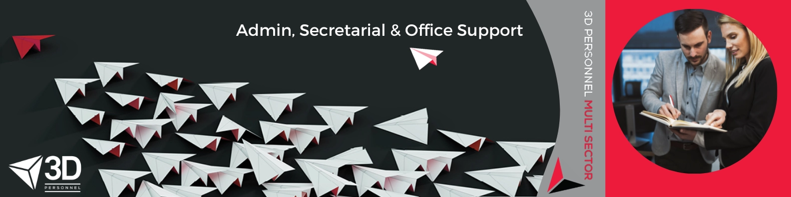 Administrative, Secretarial & Office Support graphic