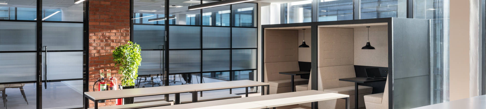 D R Newitt Edinburgh Office, featuring the recreationalspace, meeting rooms and foliage