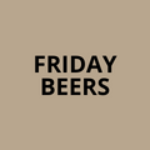 coloured square saying friday beers