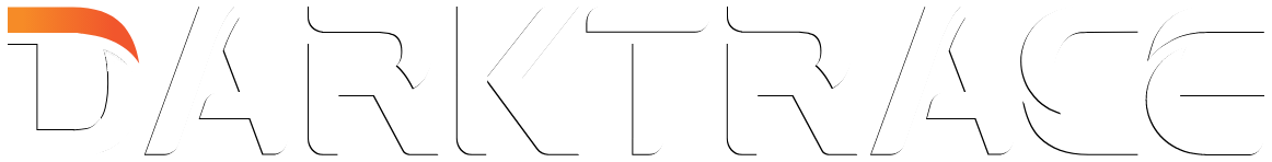 Darktrace logo in white