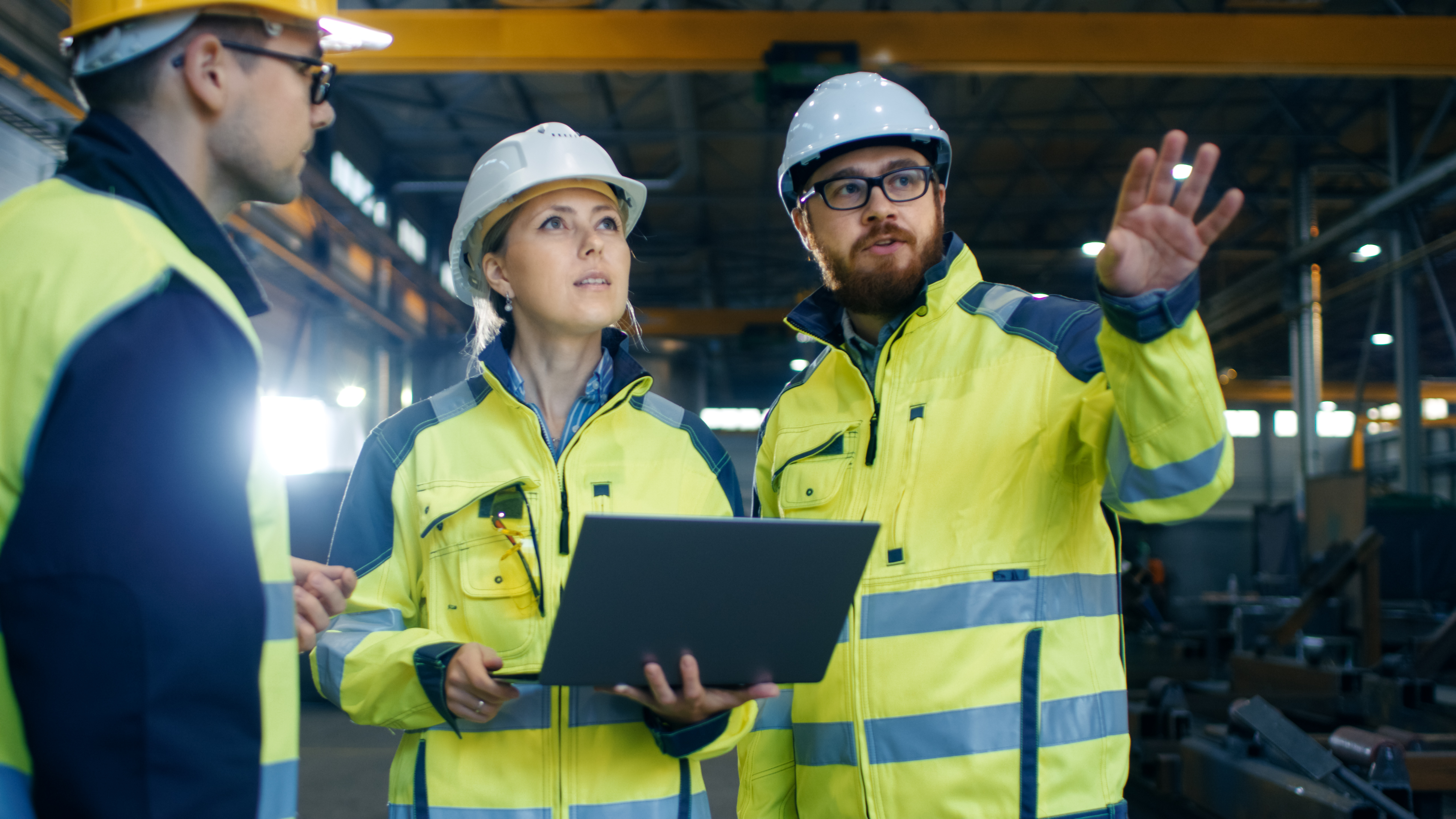 Male And Female Industrial Engineers