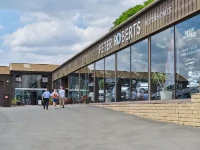 Peter Roberts motorhomes showroom