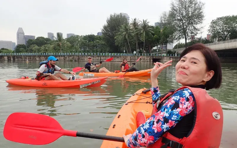 Kayaking in Singapore
