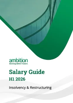 Insolvency & Restructuring Salary Guide H1 2026