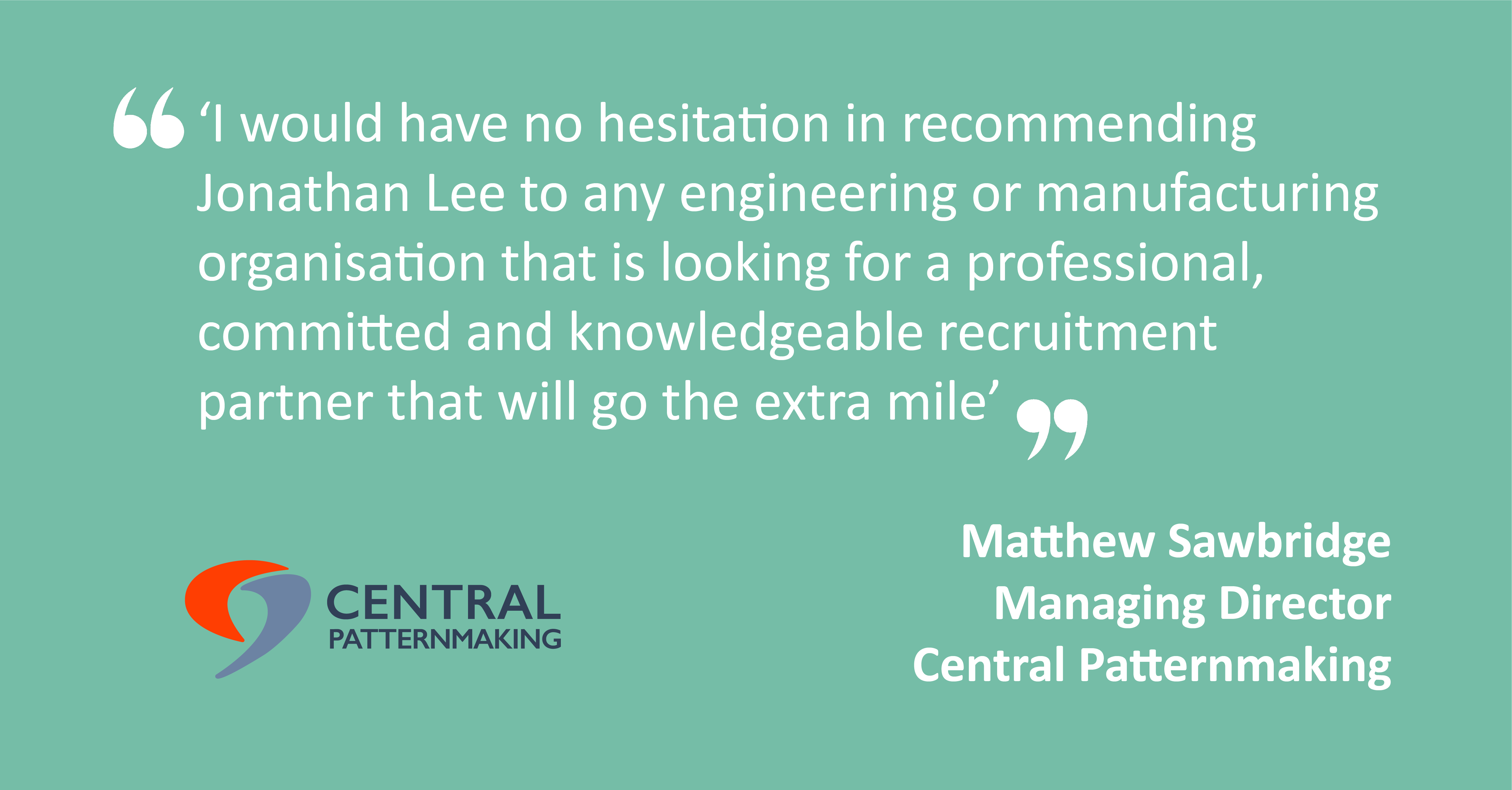 Central Patternmaking & Jonathan Lee Recruitment case study
