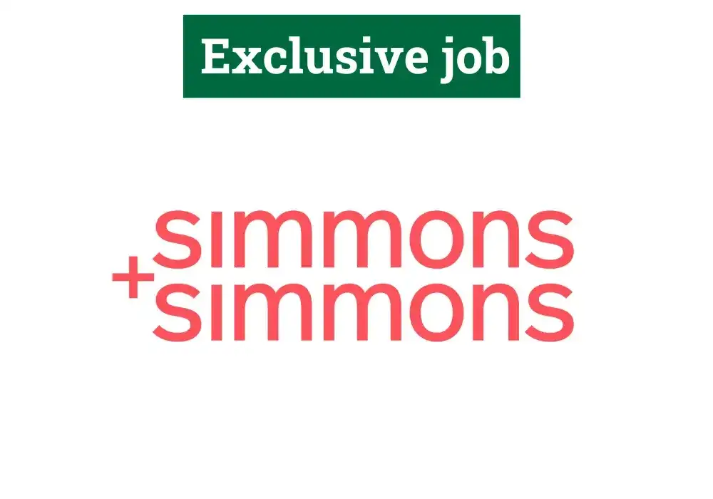 Exclusive job - Simmons and Simmons