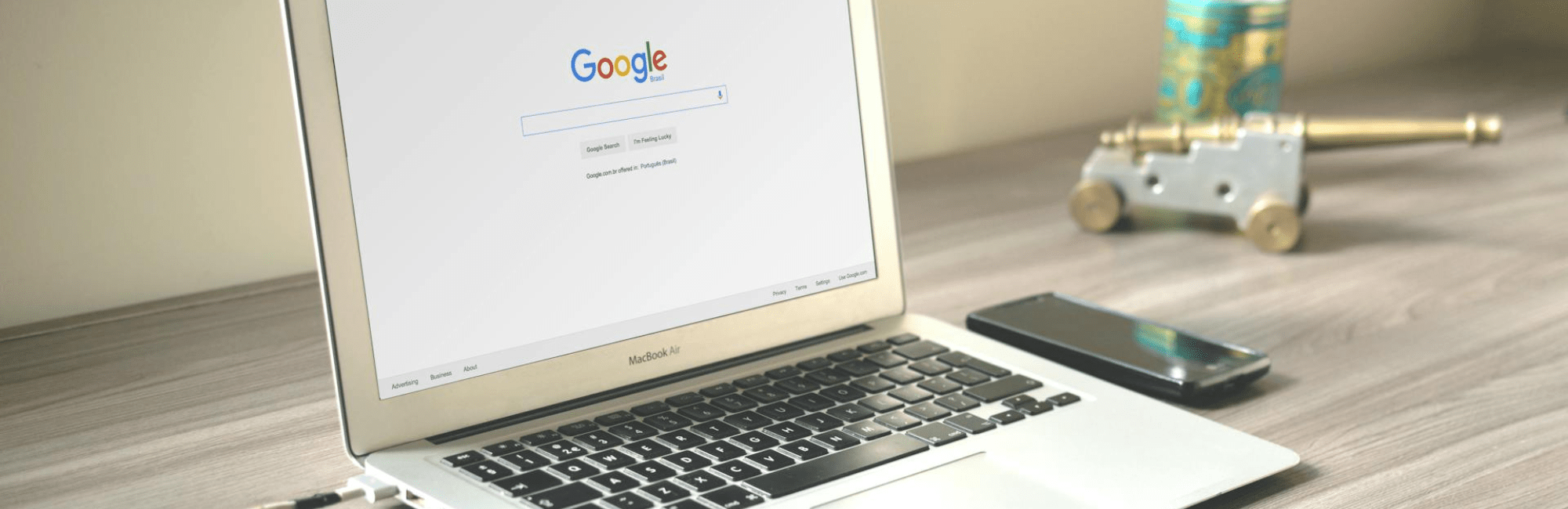 Visual guide on optimising websites for Google search, aimed at improving job search outcomes and online presence.