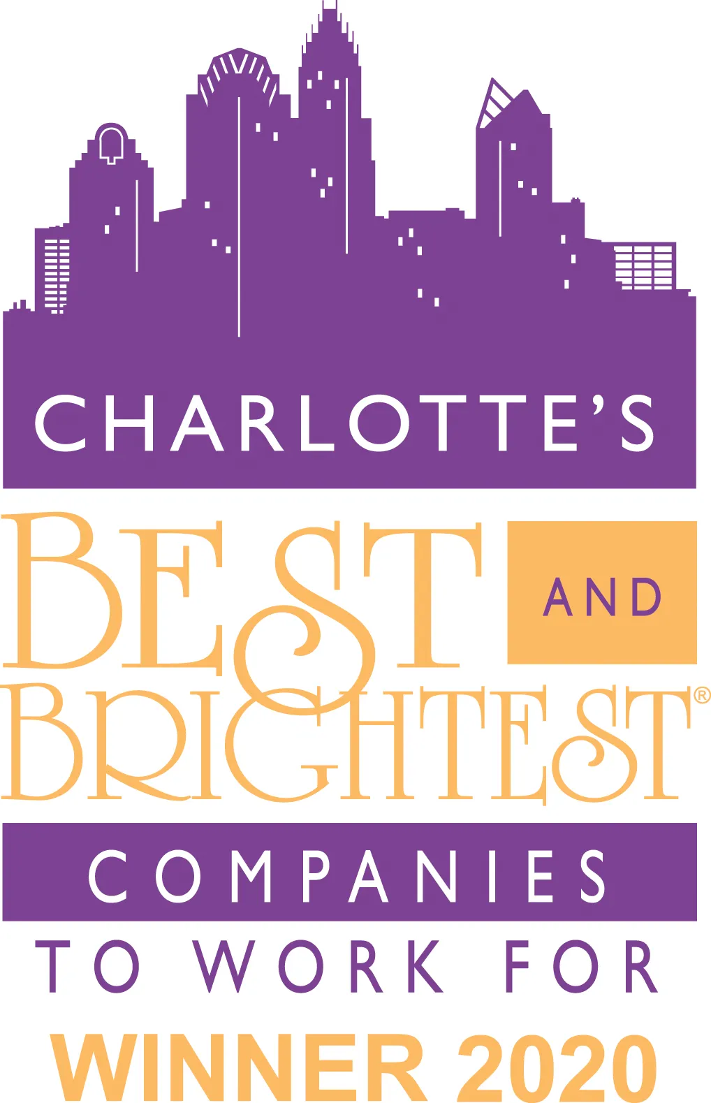 Charlotte Best & Brightest Company to Work for 2020​