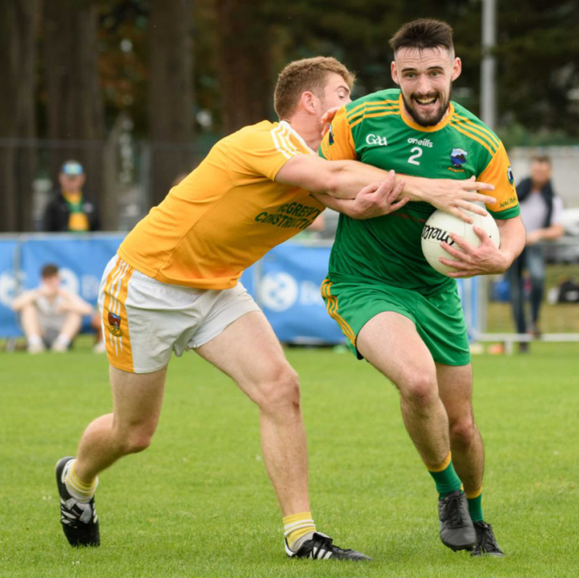 3D's Philip Doherty in action for Naomh Columba in the 2022 Kilmacud Crokes 7's