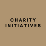 coloured square saying charity initiatives