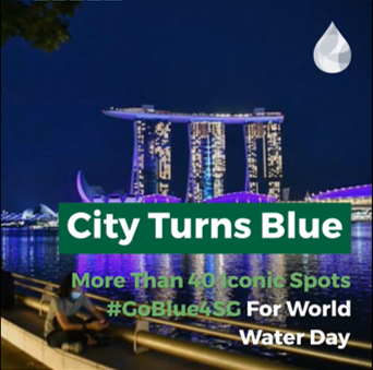 World Water Day 2021 - #GoBlue4SG