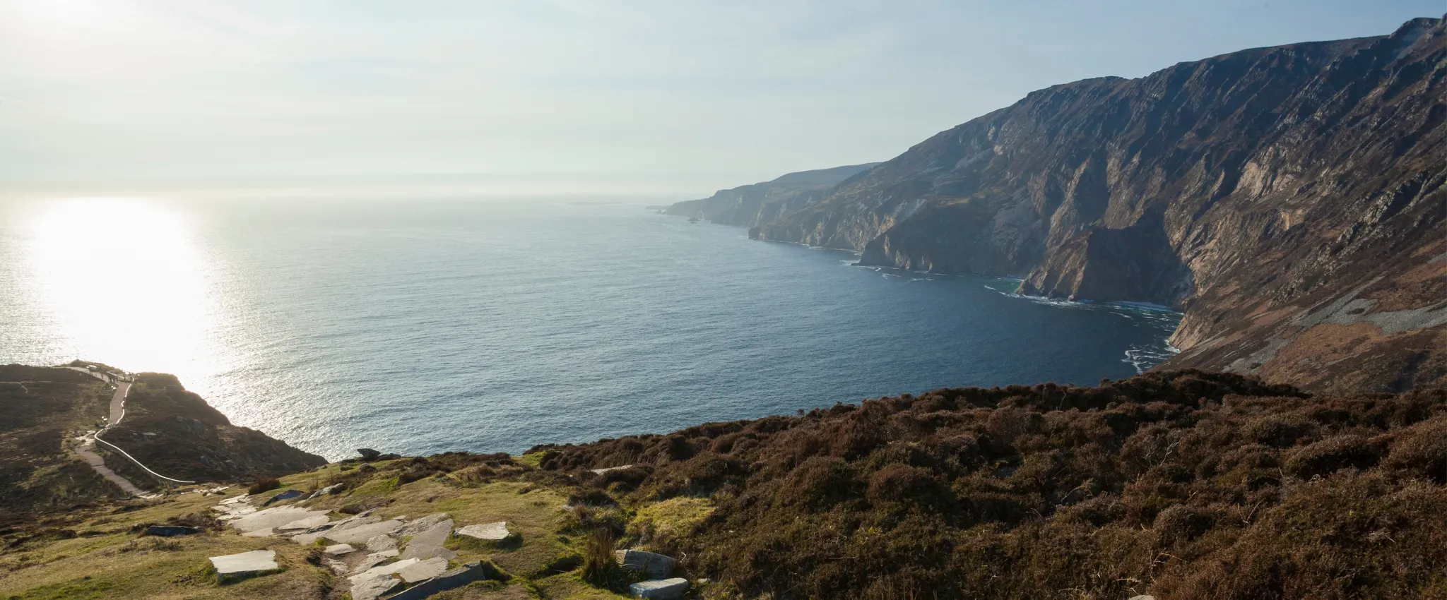 Sliabh Liag near Teelin in Donegal