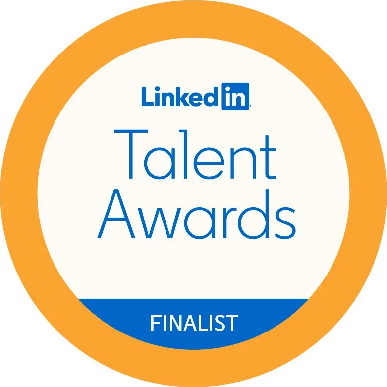 Finalist at the LinkedIn Talent Awards 2021