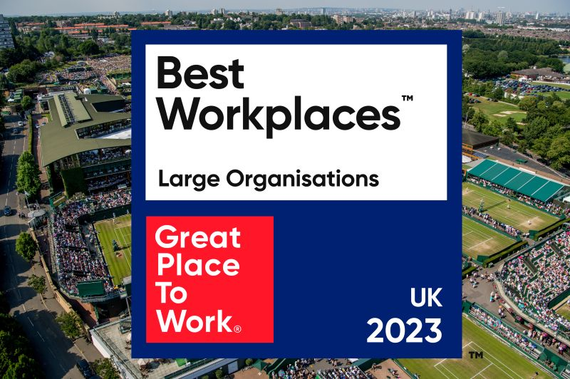 The All England Lawn Tennis Club officially a UK's Best Workplace™