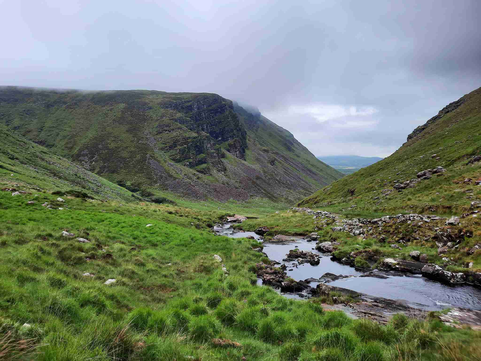 Scenic view along the 2022 Dingle Way Challenge route