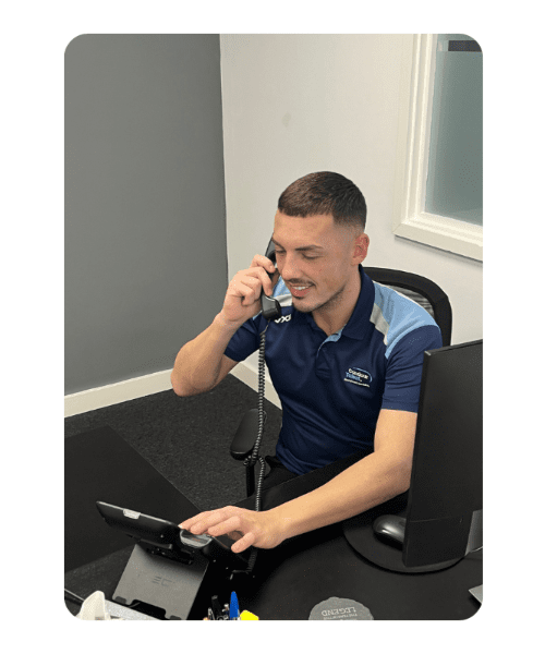 Candour Talent Recruitment Agency - Partner with us Page. Photo of our managing director, Matthew Burkitt, symbolising the Client FAQ section, where Candour Talent offers insightful answers to commonly asked questions, ensuring clarity and transparency in our partnership process.
