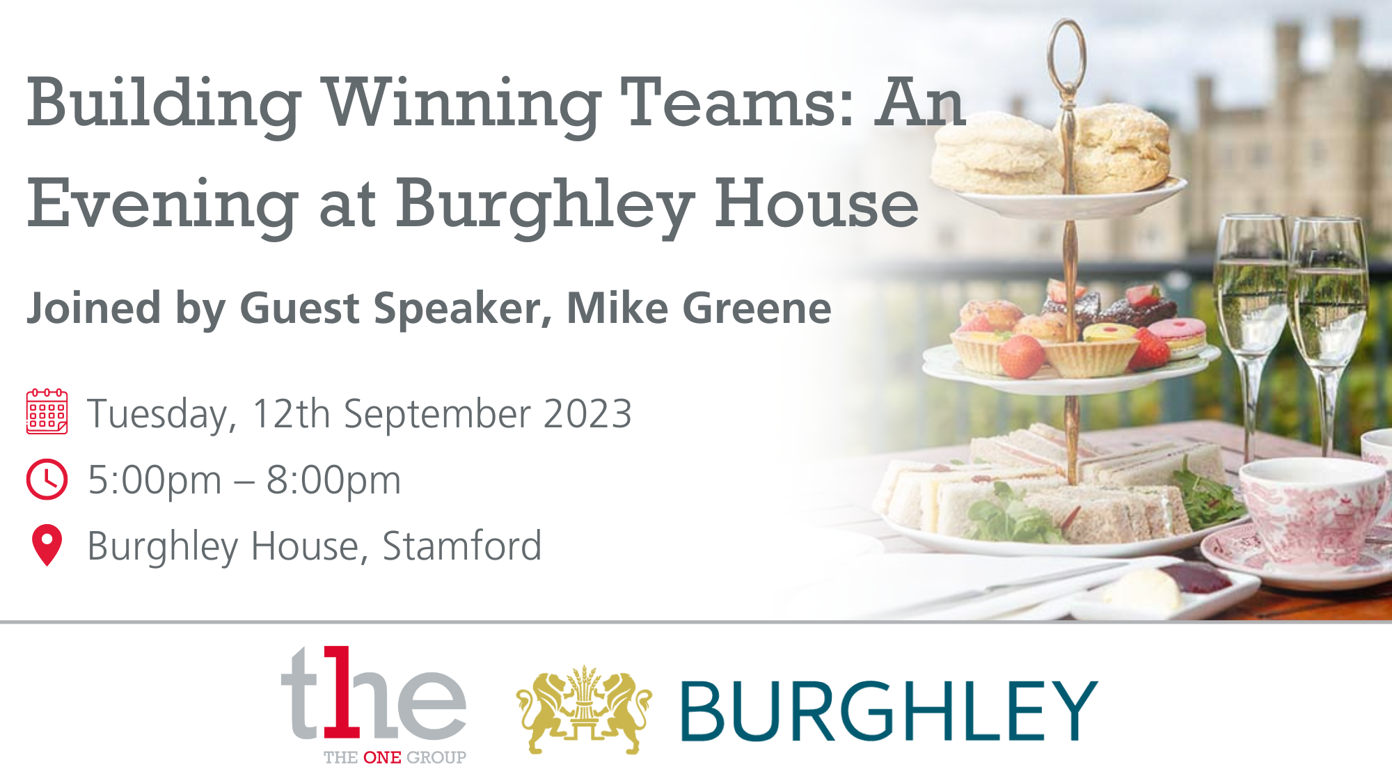 Eventbrite Building Winning Teams An Evening At Burghley House