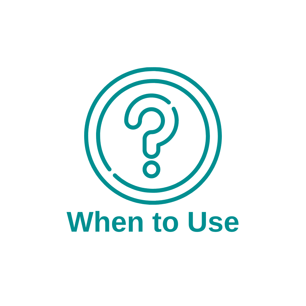 When to Use Icon