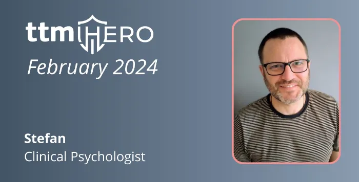 Clinical Psychologist TTM Heroes Winner February 2024