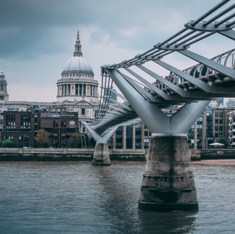 St. Paul's Cathedral bridge