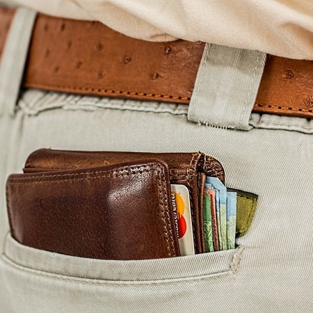 Wallet Cash Credit Card Pocket