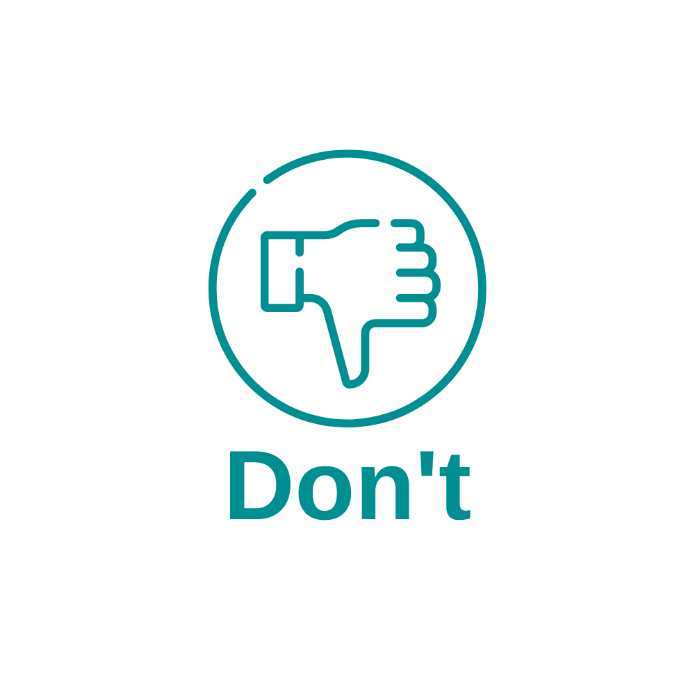 Don't Thumb Icon