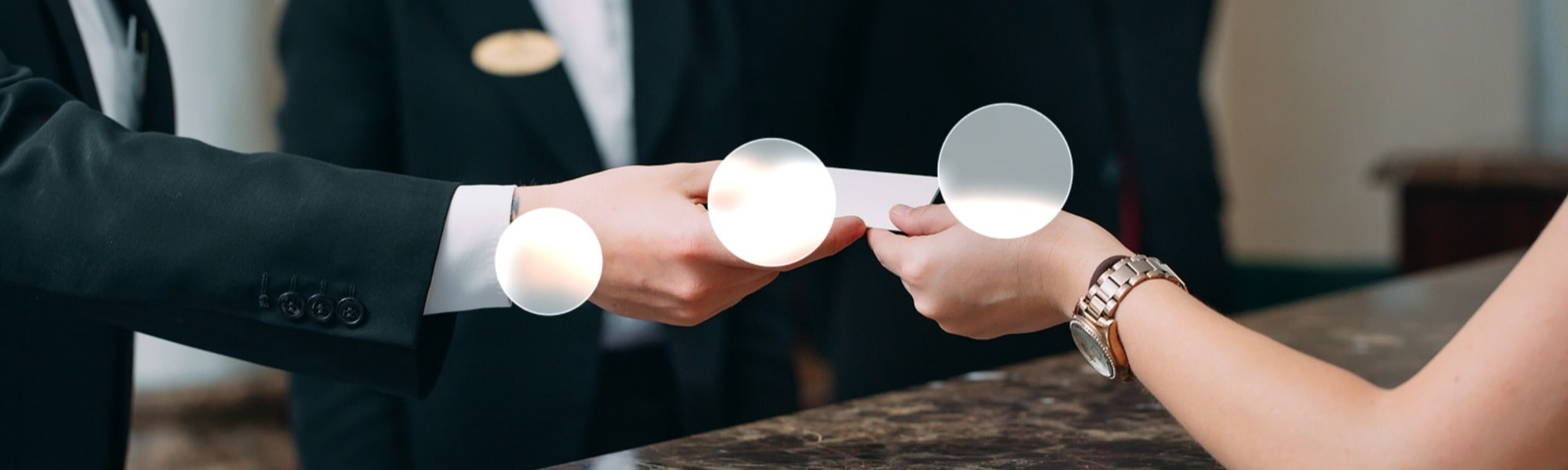 Exchanging Business Cards