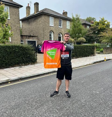Nick Boyle Took On The London Marathon In Aid Of Enham Trust