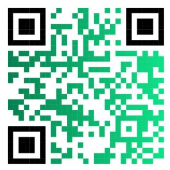 A QR code to the survey results