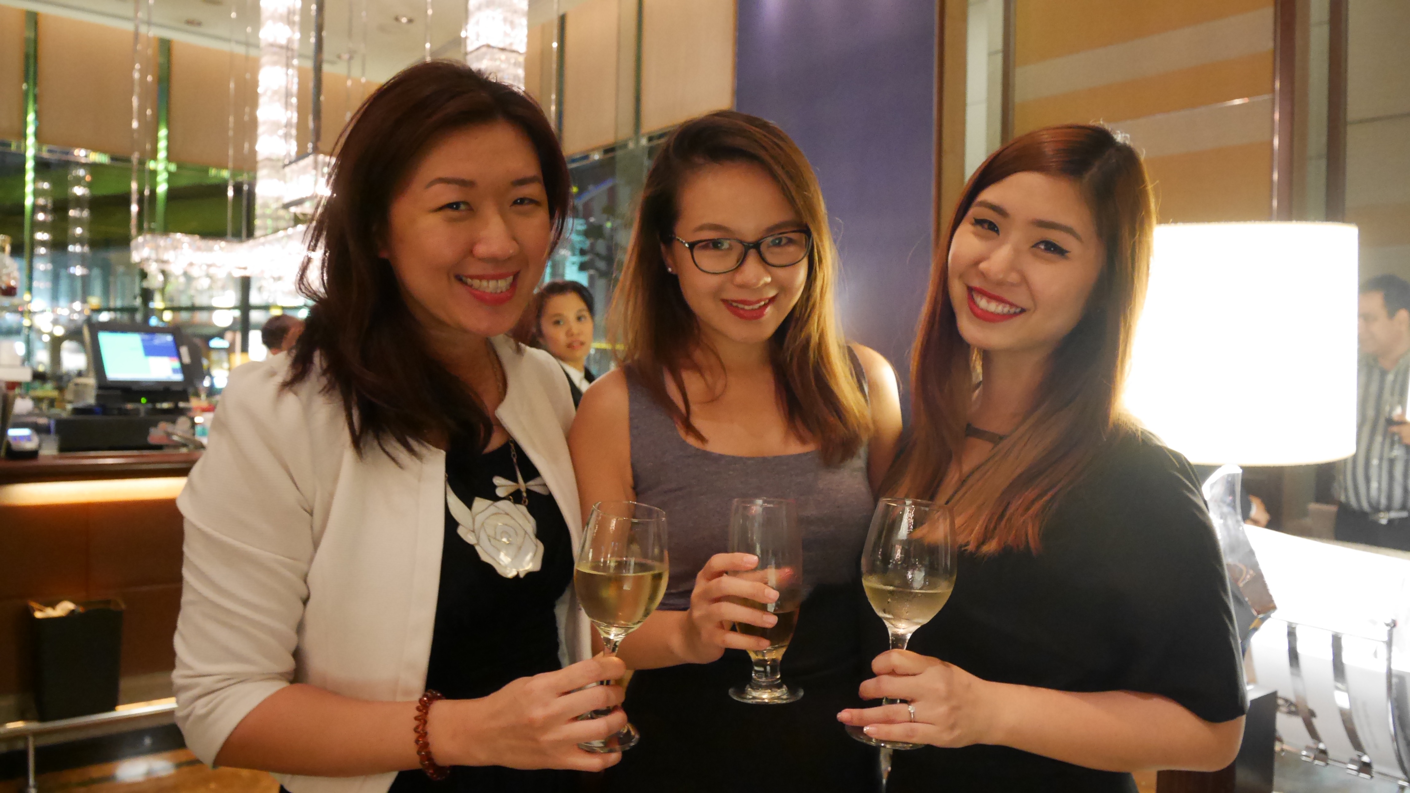 networking photo of three ladies