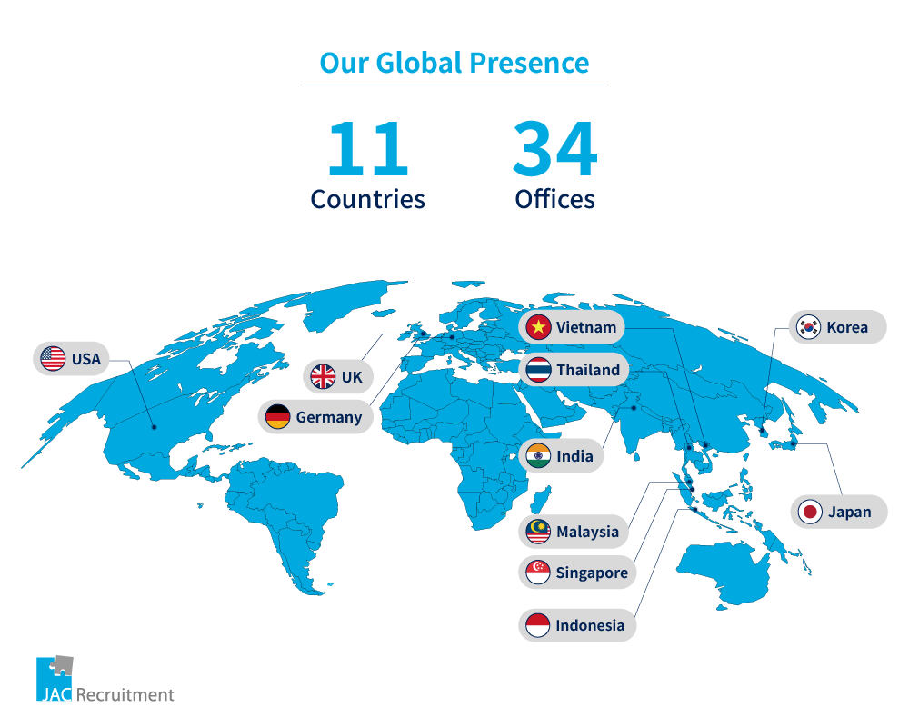 Where we are located | JAC Recruitment