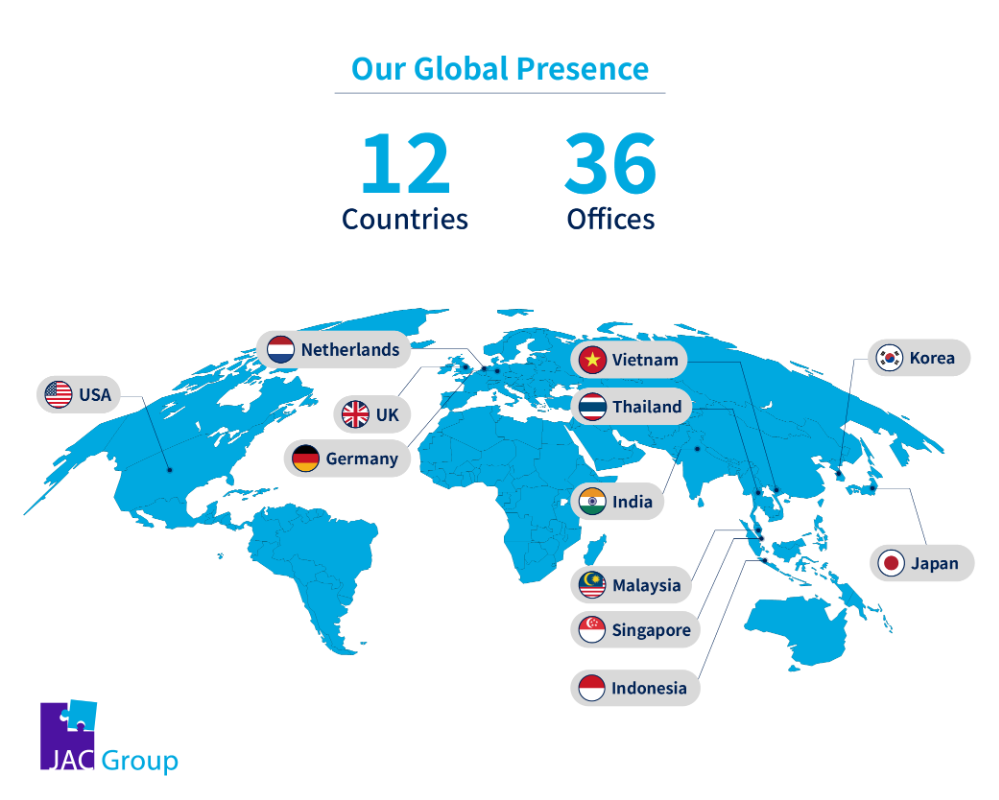 Where JAC Recruitments office are located