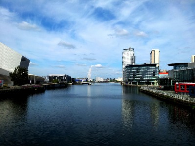 Salford Quays, in Greater Manchester