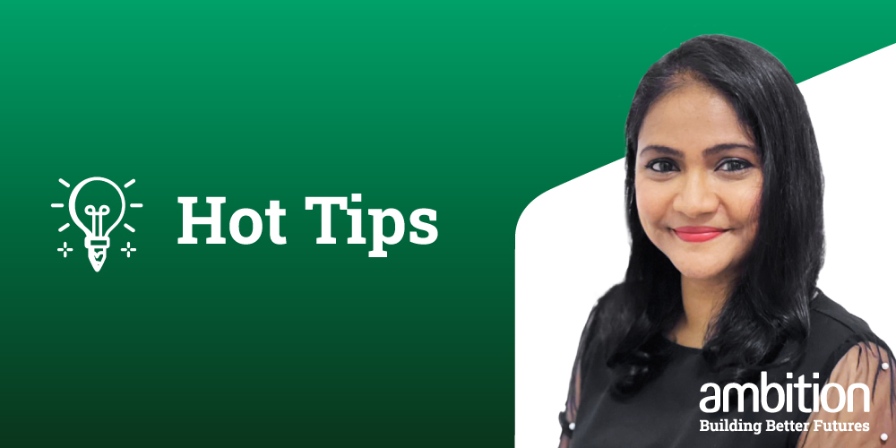 Hot Tip Sandra Blog Banner