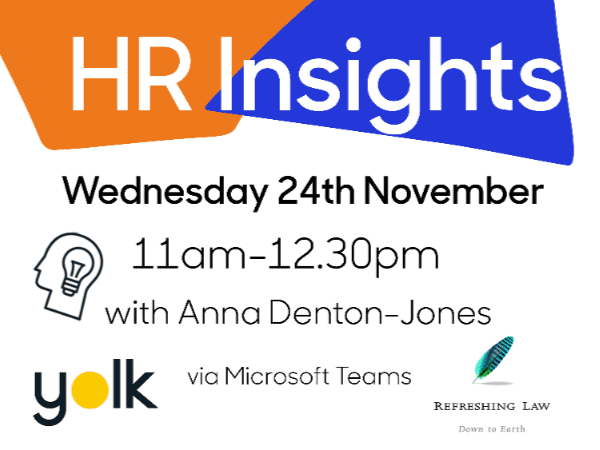 HR Insights Webinar - November 2021 - Yolk Recruitment