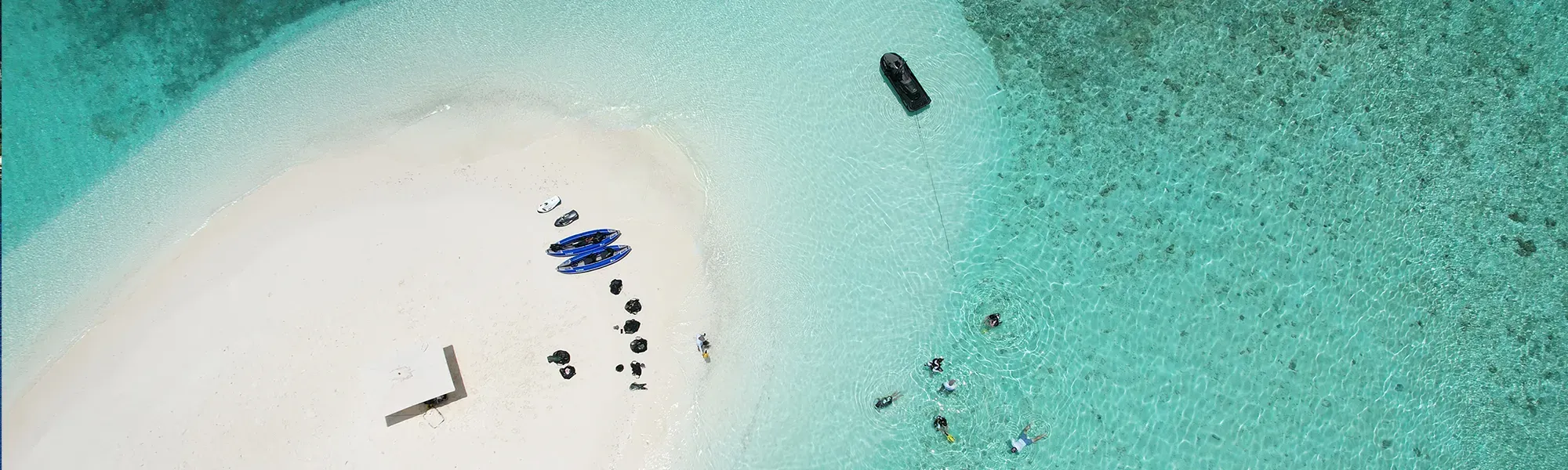 Beach with toys