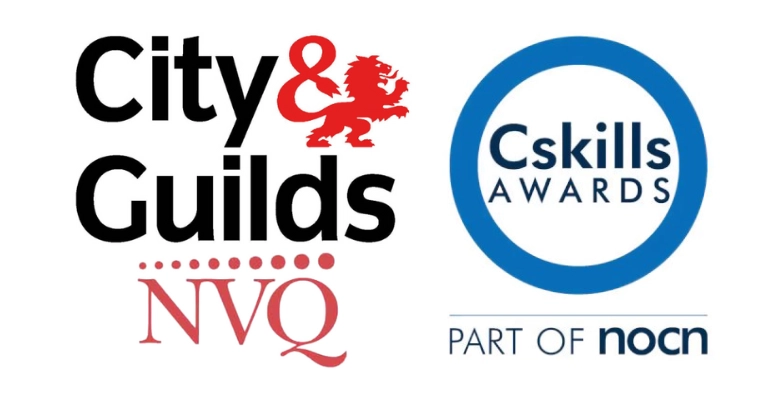 City & Guilds NVQ | Cskills logos